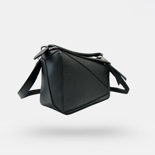 Loewe Puzzle Bag Small – Pelle nera
