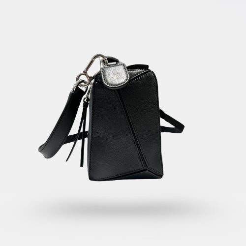 Loewe Puzzle Bag Small – Pelle nera