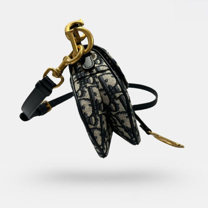 Dior Saddle Bag in tela jacquard Oblique
